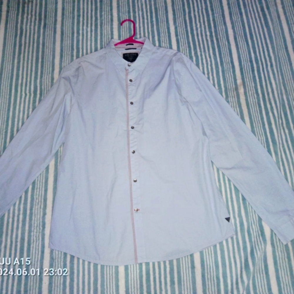 Xlarge men's long sleeve button down